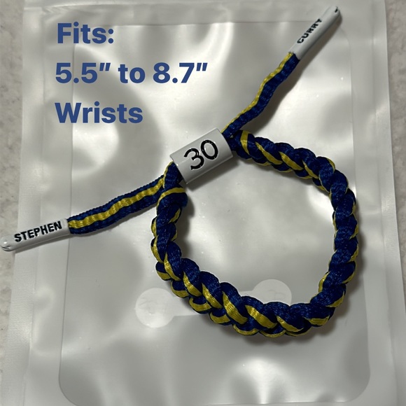 Stephen Curry GS Warriors Bracelet, NEW, (Last 2…these are Discontinued) - Picture 4 of 6
